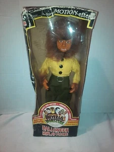 Vintage Animated Wolfman 1992 Telco Motionettes Universal Studios W/ Box READ - Picture 1 of 17