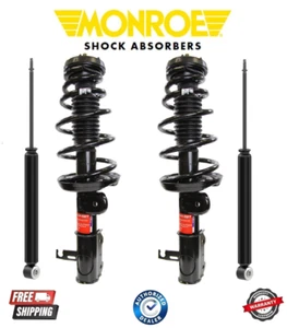 Complete Monroe Front Coil Spring & Rear Shock Fits 12-15 Chevrolet Volt - Picture 1 of 1