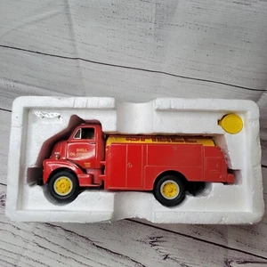 Vtg 1/34 FIRST GEAR 1952 GMC FUEL TANKER “SHELL OIL” OMI 1993 DieCast Coin Bank - Picture 1 of 10