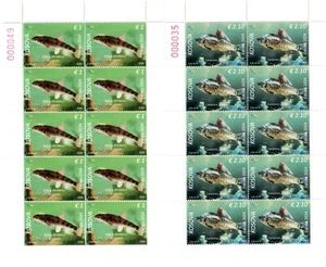 Kosovo Stamps 2024. Europa CEPT Underwater Flora & Fauna. Fish. Mini Sheet of 10 - Picture 1 of 1