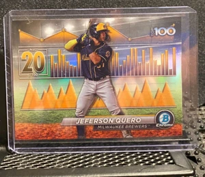 Jeferson Quero 2024 Bowman Chrome Scouts Top 100 - Brewers - Bild 1 von 2