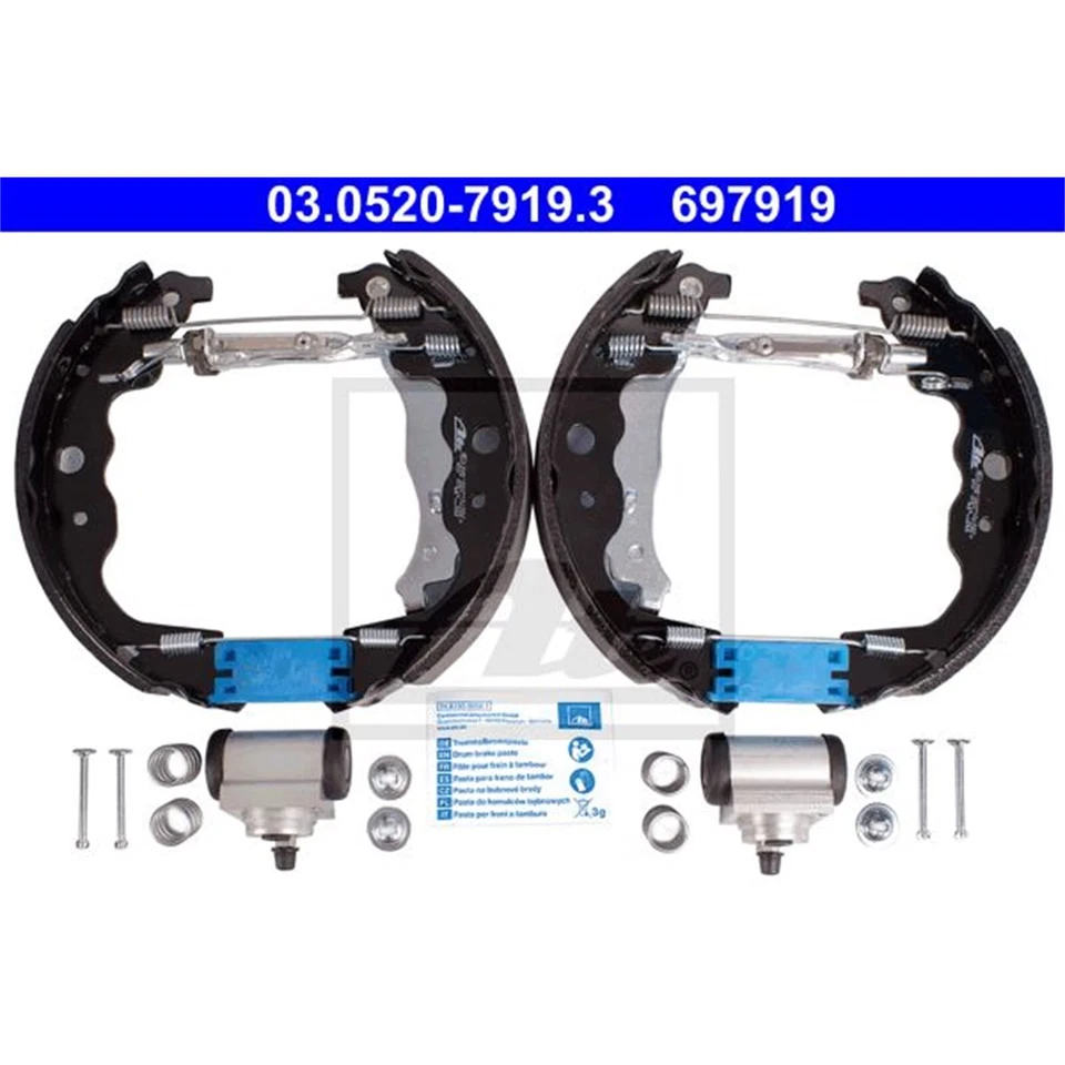 ATE Bremsbacken hinten für Dacia Duster Logan Sandero Renault Captur Clio - Bild 1 von 4