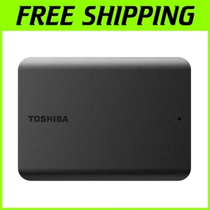 Canvio Basics 4TB External Hard Drive - USB 3.0, Black - Picture 1 of 11