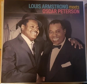 Louis Armstrong, Oscar Peterson Louis Armstrong Meets Oscar Peterson LP, Album,  - Picture 1 of 5