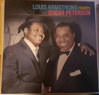 Louis Armstrong, Oscar Peterson Louis Armstrong Meets Oscar Peterson LP, Album,  - Image 1 of 4
