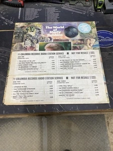 The World of Marty Robbins Radio Promo Vinyl 2-Disc LP Columbia G-30881 Vintage - Picture 1 of 9