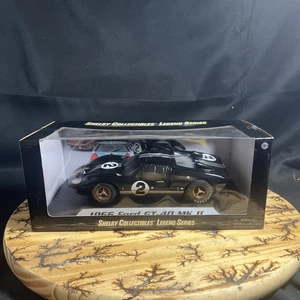 1966 FORD GT-40 MK II #2 BLACK AFTER RACE 1/18 DIECAST SHELBY COLLECTIBLES SC431 - Bild 1 von 6