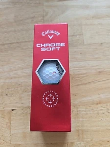 Callaway Chrome Soft Premium 3 Pack - Picture 1 of 3