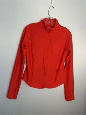 OLD NAVY Active GO-DRY Powersoft Women's M Red Athletic Full Zip Jacket NWOT - Image 1 of 4