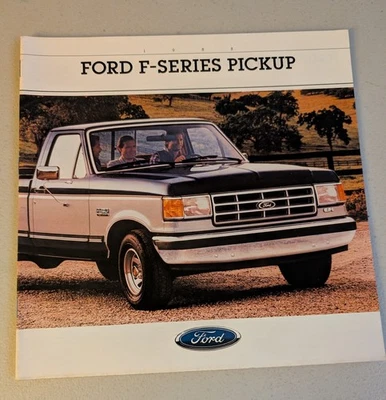 1988 Ford F-Series пикап цвет продажи брошюра - Изображение 1 из 2