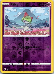 Ralts 060/189 - SWSH10: Astral Radiance Reverse Holo - Imagen 1 de 2