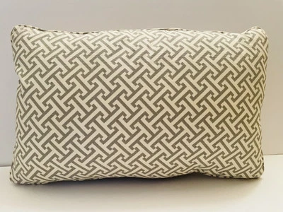Custom Made Pillow Professional Upholstery Accent Pillow 19” x 11” - Image 1 of 4