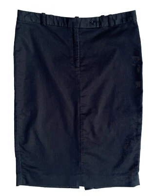 Falda lápiz elástica vintage Y2K años 90’s colección GUESS 2 sirenas de oficina negras Foto 1 de 4