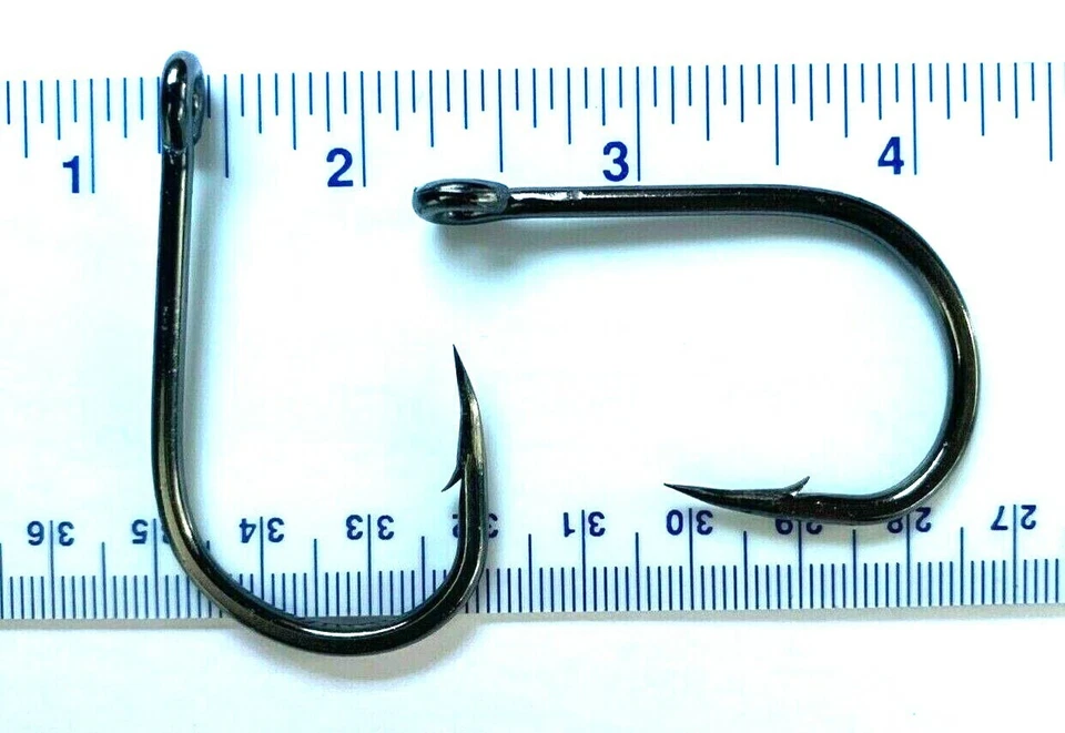 500 GT 4X L319 Negro Níquel Cebo Vivo Ganchos para Peces Talla 10/0 - Ganchos a Granel Foto 1 de 1