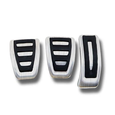 Cubierta de pedal de embrague de freno de gas antideslizante para Audi S4/5/6 A8 Q5 2009-2018 MT Foto 1 de 4