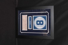 YOGI BERRA 17 3/4"X20 3/4" FRAMED #8 & MONUMENT PARK BRICK PC1363