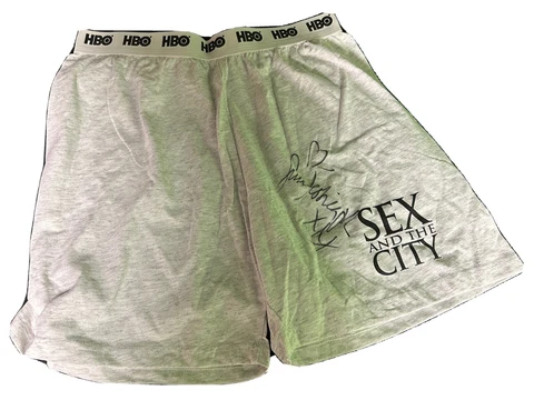 Rare Sex And The City Promo Boxers Signed By Sarah Jessica Parker Cover