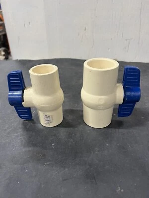 Lot Of 2 Nibco 4770 CPVC BALL VALVES 1-1/4” & 1-1/2” - Image 1 of 4