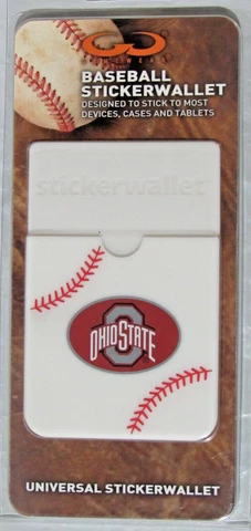 NCAA Ohio State Buckeyes Sticker Wallet Baseball Textured by GameWear Cover