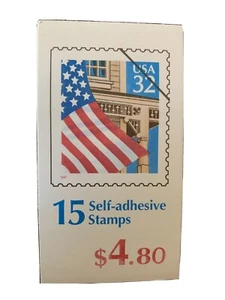 U.S. Booklet #227A, 32 cent Flag Over Porch, MNH, BK227A - Picture 1 of 7