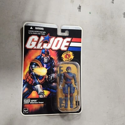 Hasbro 2005 DTC GI Joe Cobra Range Viper Figure MOC Sealed New In Package D45 - Image 1 of 2