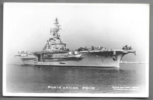 CPSM  --  MARINE FRANCAISE . PORTE AVIONS LE FOCH . 911.K - Imagen 1 de 1
