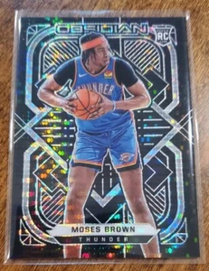 2020-21 Panini Obsidian - Electric Etch Asian Exclusive #141 Moses Brown (RC) - Picture 1 of 2