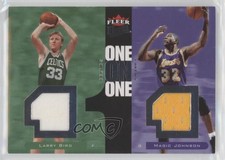 2007-08 Fleer Ultra One on Memorabilia /99 Larry Bird Magic Johnson #OO-ML HOF