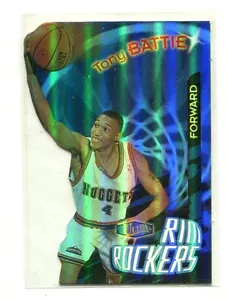 1997-98 Ultra Rim Rocker #11 Tony Battie Dever Nuggets - Bild 1 von 1