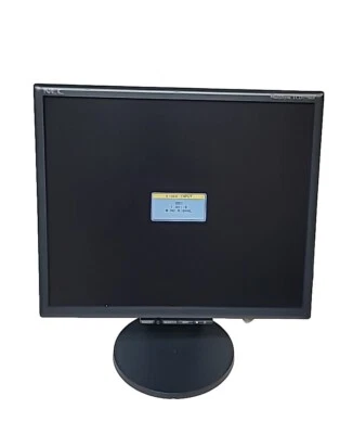 NEC MultiSync LCD 1770NX 17" Black Flat Panel Monitor. EXCELLENT CONDITION  - Image 1 of 4