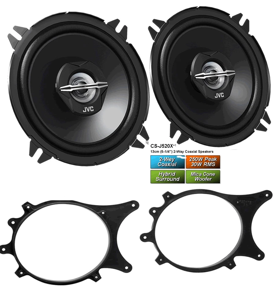 JVC Lautsprecher für BMW 3er Compact E36 Seiten hinten 250 Watt - Bild 1 von 1