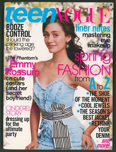 Teen Vogue Magazine March 2005 Emmy Rossum ~ Fashion - Picture 1 of 2