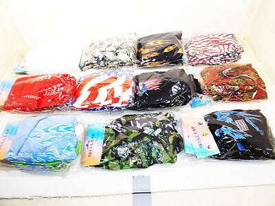 Gorras Calavera Durags Hombres Mujeres Head Du Doo Trapo Bufandas Camuflaje Bandera Motociclista Bandanas Gorra Foto 1 de 4