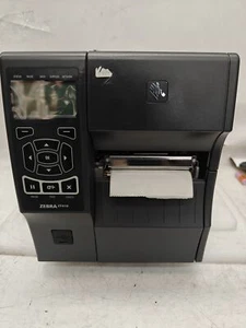 Used Zebra ZT410 Thermal Label Printer USB & Network COVER MISSING - Picture 1 of 5