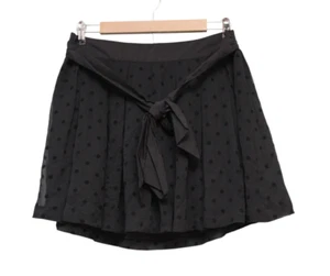 NWT Vintage Y2K American Eagle Mini Skirt Size 10 Silk Polka Dot Sheer Coquette - Picture 1 of 11