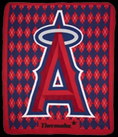 Angels Anaheim Argyle Fleece Blanket SGA 2018 Boston LA April ohtani red halos a Cover