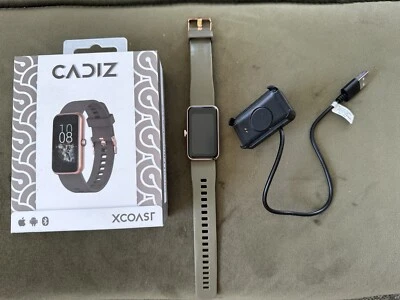 Xcoast Cadiz Fitnessuhr Smartwatch Taupe Rosegold - Bild 1 von 4