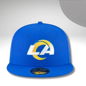 Los Angeles LA Rams NFL Authentic New Era 59FIFTY Fitted Cap - 5950 Mütze - Bild 1 von 2