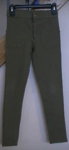 Tucker+Tate Olive Skinny Pants Girl's  Size 7 - Picture 1 of 9
