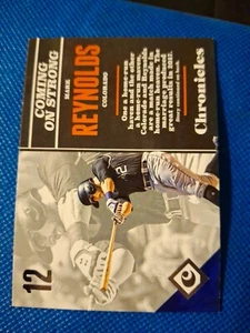 2017 MARK REYNOLDS PANINI CHRONICLES BASEBALL CARD #81 COLORADO ROCKIES - Picture 1 of 2