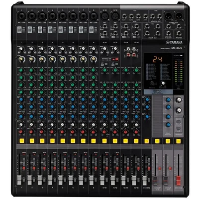 Yamaha MG16X 16 Channel Analog Mixing Console JP Black Musical Instrument NEW - Image 1 of 3