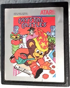 Vintage Crystal Castles (Atari 2600 1984) Game Cartridge Only ~ Tested & Works - Picture 1 of 2