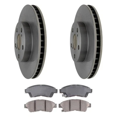 For Toyota Celica 94-97 ACDelco Silver Front Brake Kit w Ceramic Pads Foto 1 de 4