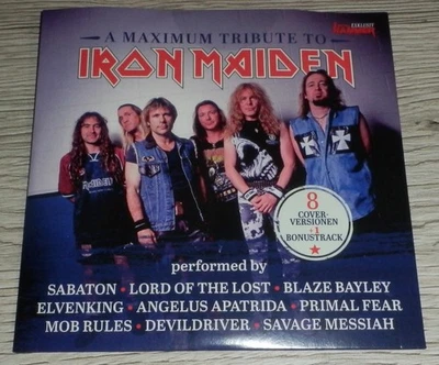 VARIOUS A Maximum Tribute to IRON MAIDEN CD 2025 Metal Hammer Exclusive Promo*** - Image 1 of 3