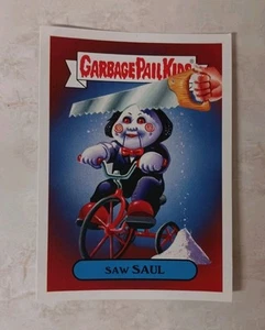 Saw Saul #12b Garbage Pail Kids GPK 2019 Revenge of Oh the Horror-ible - Picture 1 of 3