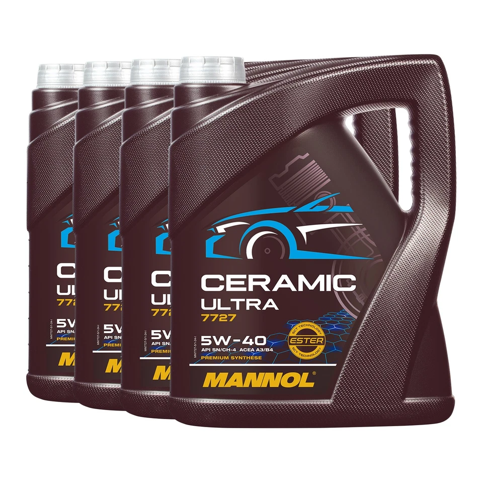 MANNOL Ceramic Ultra Huile moteur 5W-40 5L