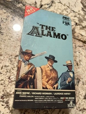 The Alamo (1960) CBS-FOX / MGM 1984 VHS Release John Wayne - Изображение 1 из 3