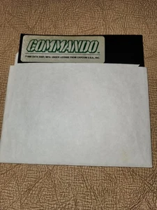 Commando 5 1/4" Disk - 1986 Data East Mfg. Under License from Capcom USA, Inc - Picture 1 of 3