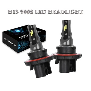2x 9008 H13 Bombillas LED Faros 2400LM Alto Bajo Beam Super Brillante Blanco - Imagen 1 de 7