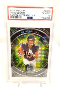 2024 Spectra - Gamma Interstellar - ROME ODUNZE #'d /50 - PSA GEM 10! - Picture 1 of 2